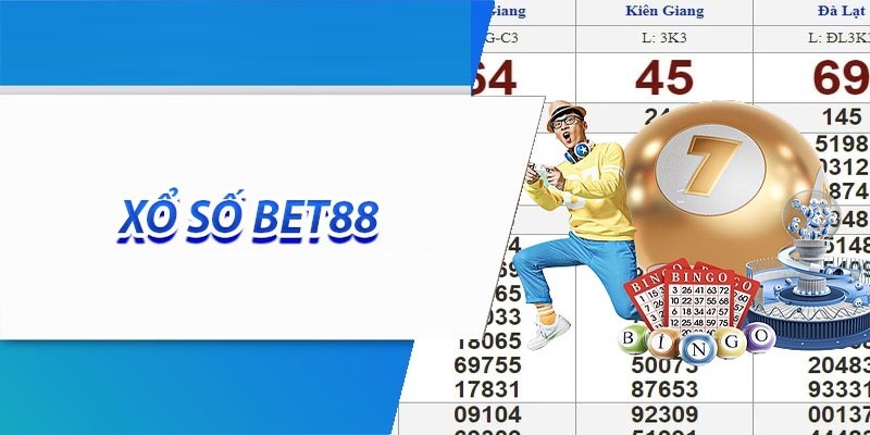 Sảnh xổ số BET888 trả thưởng uy tín