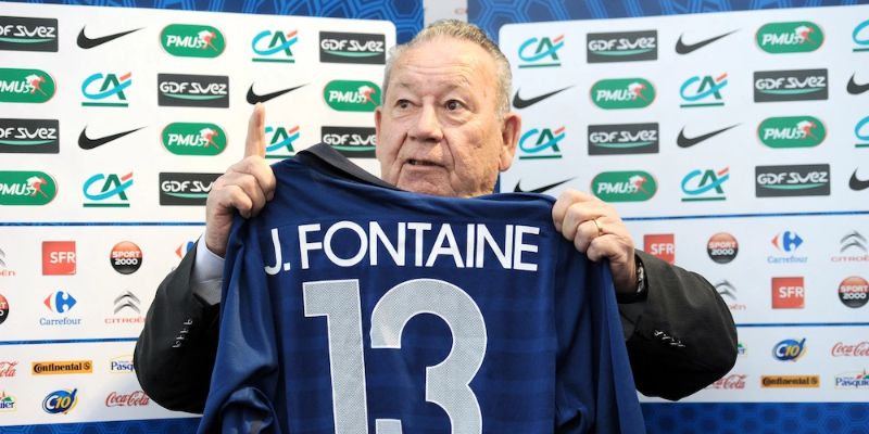 Just Fontaine thuộc top cầu thủ ghi nhiều bàn thắng nhất World Cup